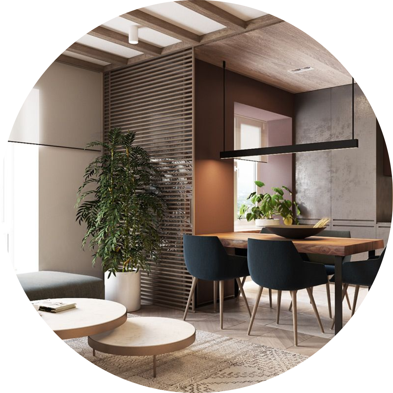 photo d'une table à manger